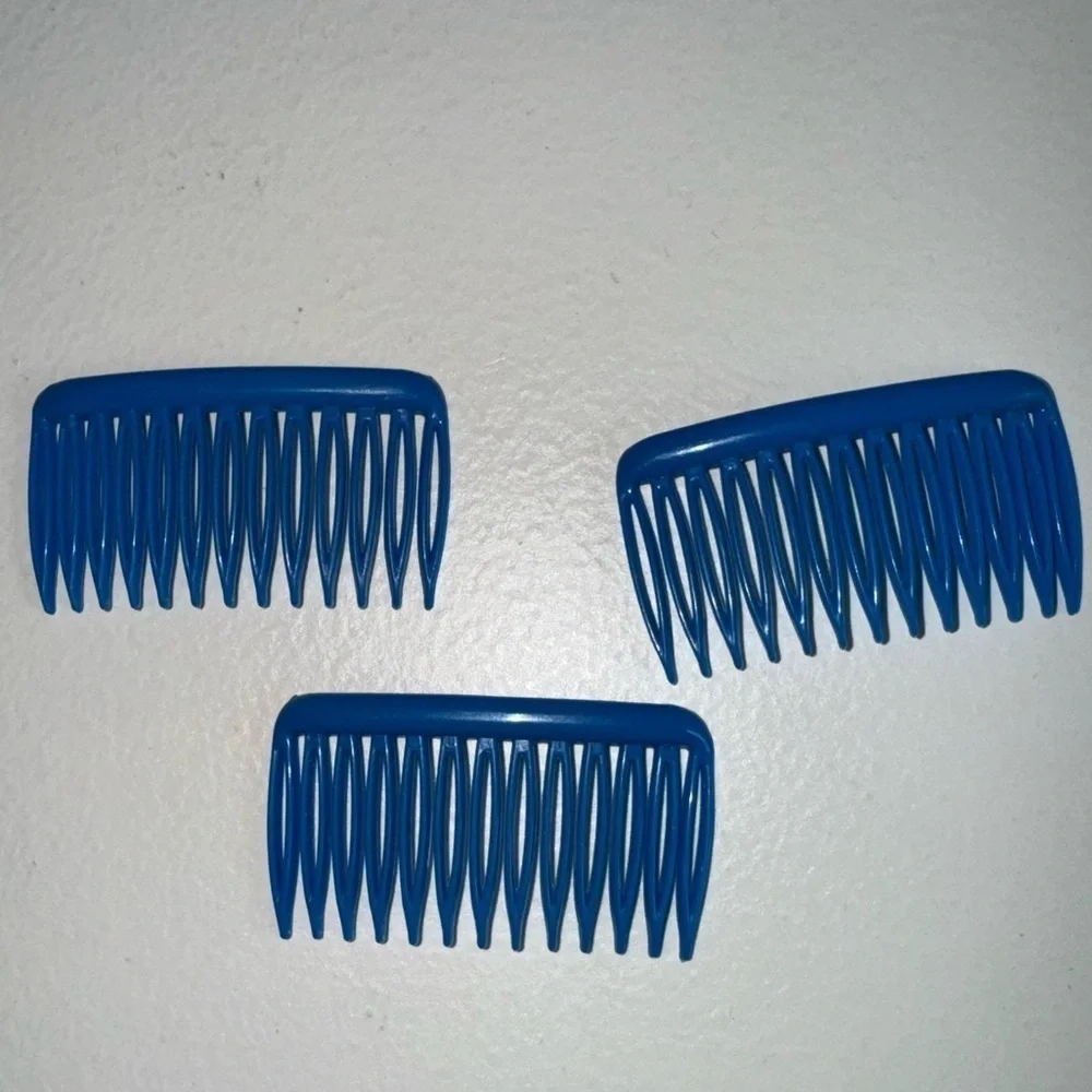 Goody Vintage 80s Goody Side Combs Tortoise Shell Lot